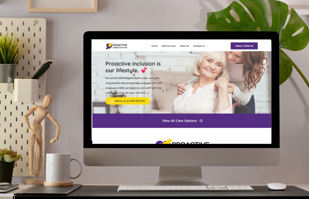 Proactive Lifestyle Services - New Website